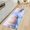 Christmas Kitchen Sand Carpet Doormat Long Floor Mat