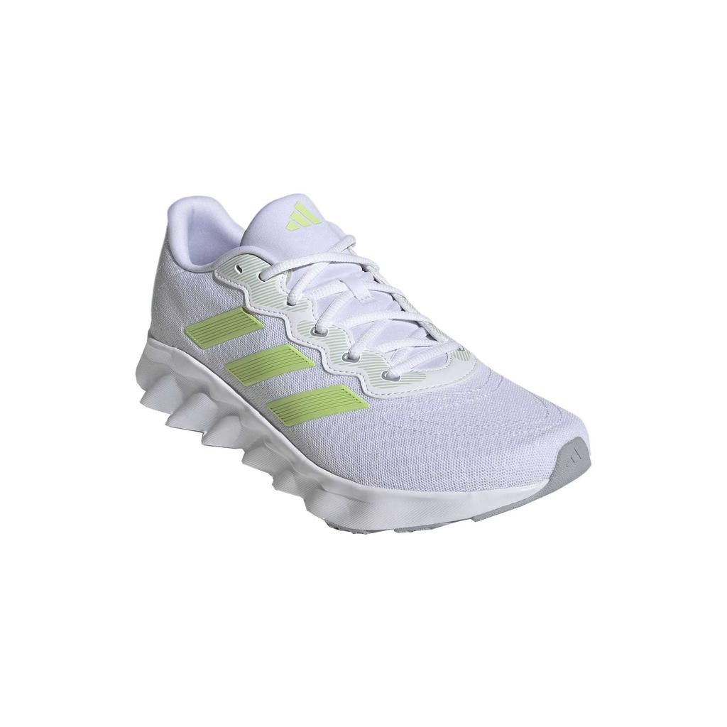 Adidas Switch Move Fashion Comfortable Trendy Minimalist Shock Absorption Low Top Running Shoes Unisex Sneakers White Green ID6589