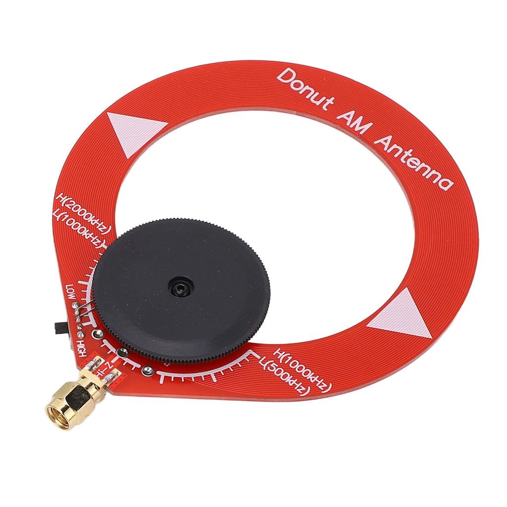 Donut AM Antenna Enhance Signal Improve Reception Effect Portable Mini Loop Antenna for MW Radio