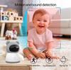 HD 5-Inch Wireless Baby Monitor with WiFi, Two-Way Talk, Night Vision, and Tuya Remote Monitoring
