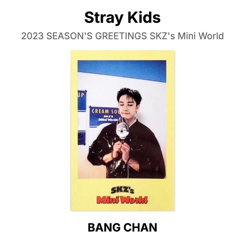 Stray Kids 2023 SEASON'S GREETINGS SKZ's Mini World Official Photocard