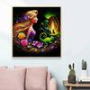DIY Diamond Painting Round Diamond Beautiful Princess Full Diamond Mosaic Home Decoration Painting Cross Stitch Kit