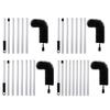 Gutter Cleaning Tool Drain Protection Brush Detachable Gutter Cleaning Brush Multi Tubes Stainless Steel for House Cleaning
