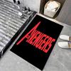 1pc Hot Movie Marvels Logo Bathroom Absorbent Mats Anti-Slip Mats Home Decor Supplies Carpets Home Kitchen Floor Mats