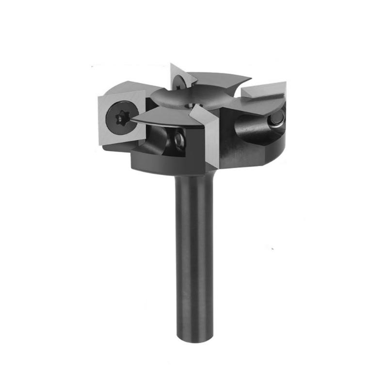 4Flute Slab Flattening Routers Bit Insert Milling Cutter For High Frequency Machining Application In Furniture Production