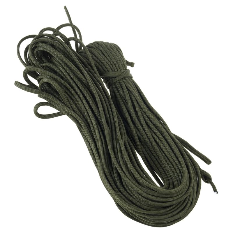 Paracord Rope Tent Cord Clothesline Rope, 7 Strand Parachute Cord Survival Cord 98ft Paracord Tent Rope Tent Paracord