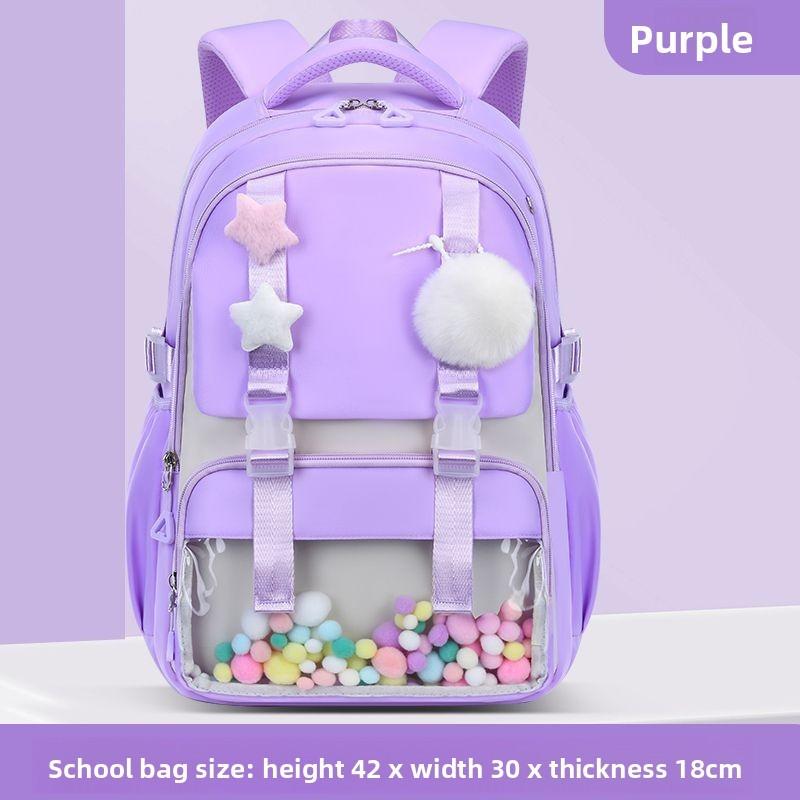Childrens Oxford Cloth School Backpack With Breathable Adjustable Straps For Kindergarten And Elementary Kids
