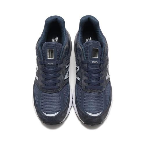 New Balance 990V5 Made in USA Navy Silver M990NV5 Men's Size Navy