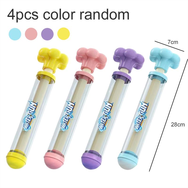 Fireworks Water Gun Toy Straight Tube Watergun Children Adults Summer Swimming Pool Toys Gift Outdoor Fun Water Fight Props TMZ