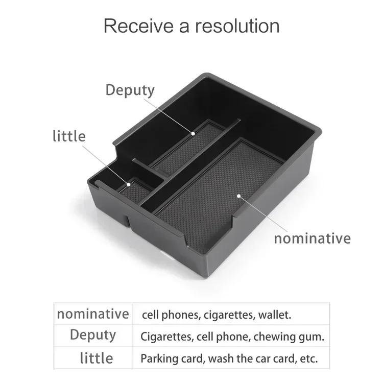 For Chery OMODA 5 2025 2025 Center Console Armrest Storage Box Car Tray Organizers Accessories Tidying ABS Car Accessories