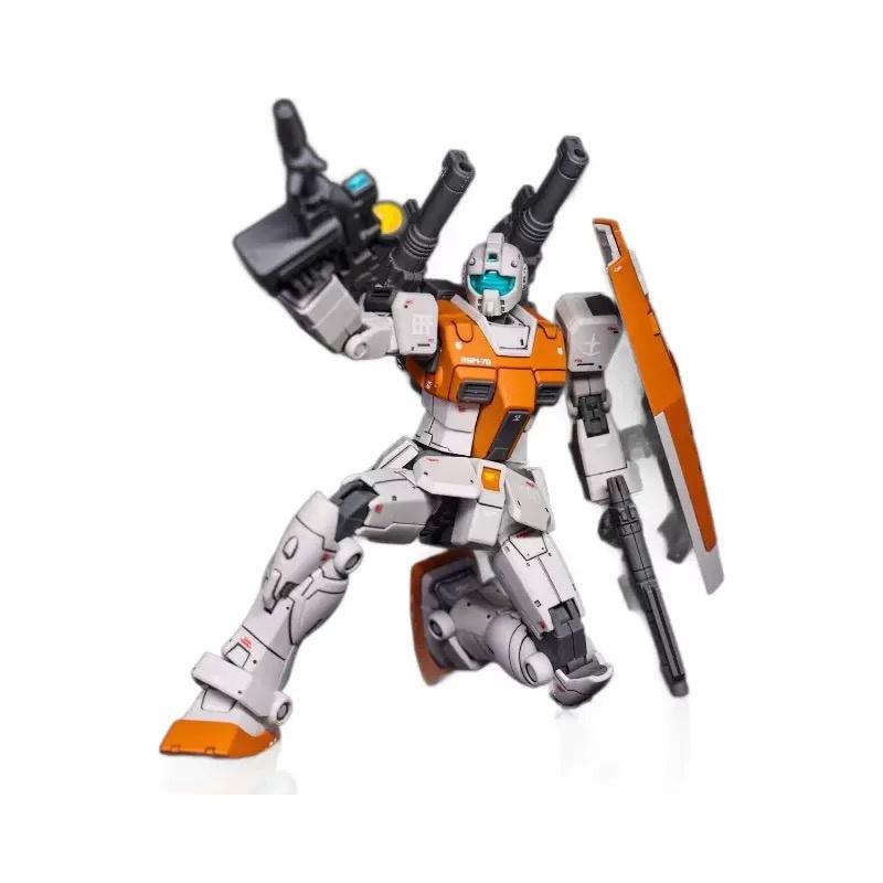 GK Gaoke HG 1/144 RGM-79 GM Moroccan Double Cannon Ver Front Type Model Kit Assembly Action Figures Robot Plastic Anime Figure