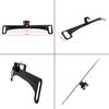 License Plate Bracket Kit for Rear Bracket Repair, Metal Plate Mount with Included Hardware for US Standard Plate
