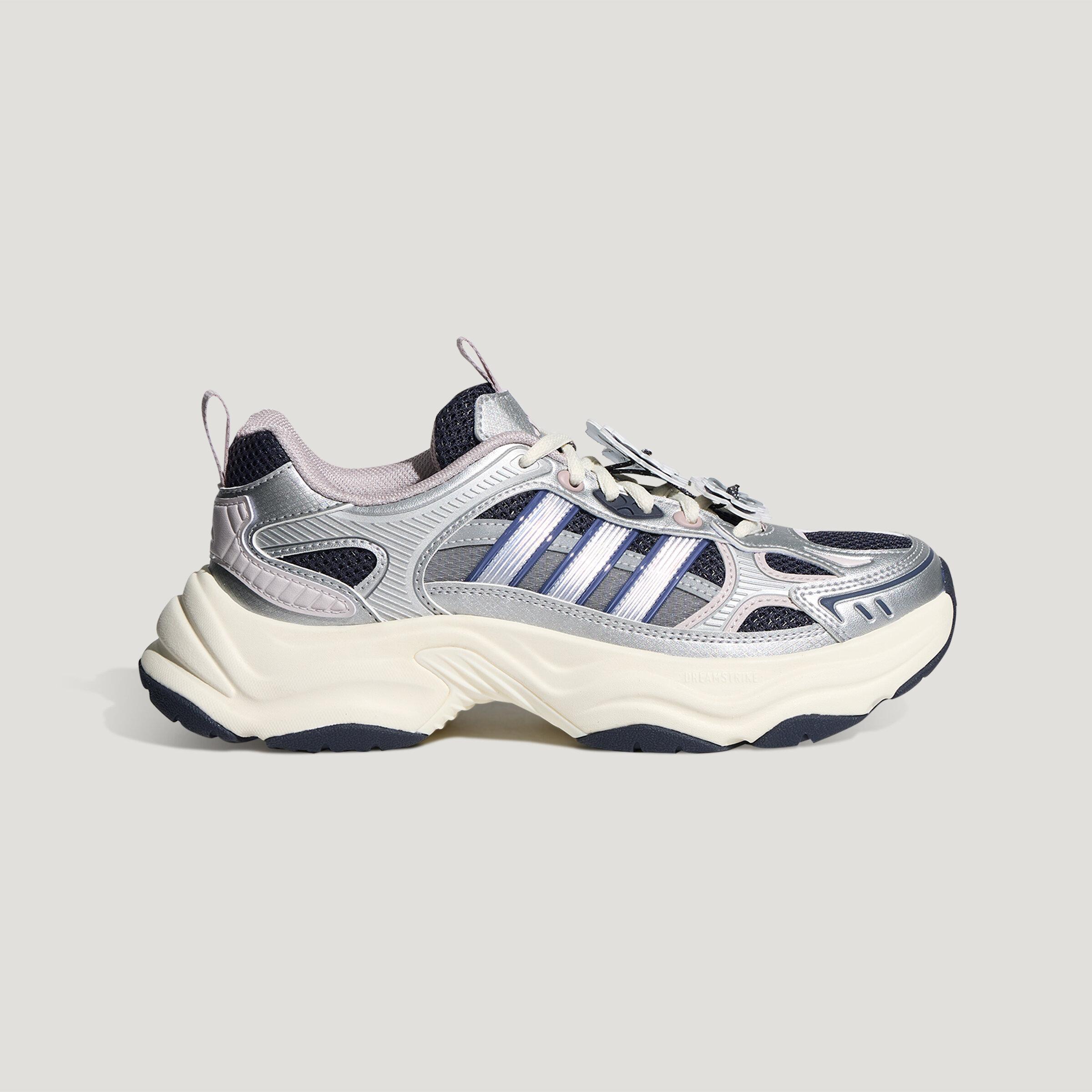 Adidas XLG FIN PULSE Athleisure Chunky Sneakers Women s Silver Blue 36