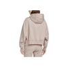 Nike Solid Color Hoodie With Brand Logo Print And Reflective Detail Women Sweatshirt Oxford-Pink DR4974-601