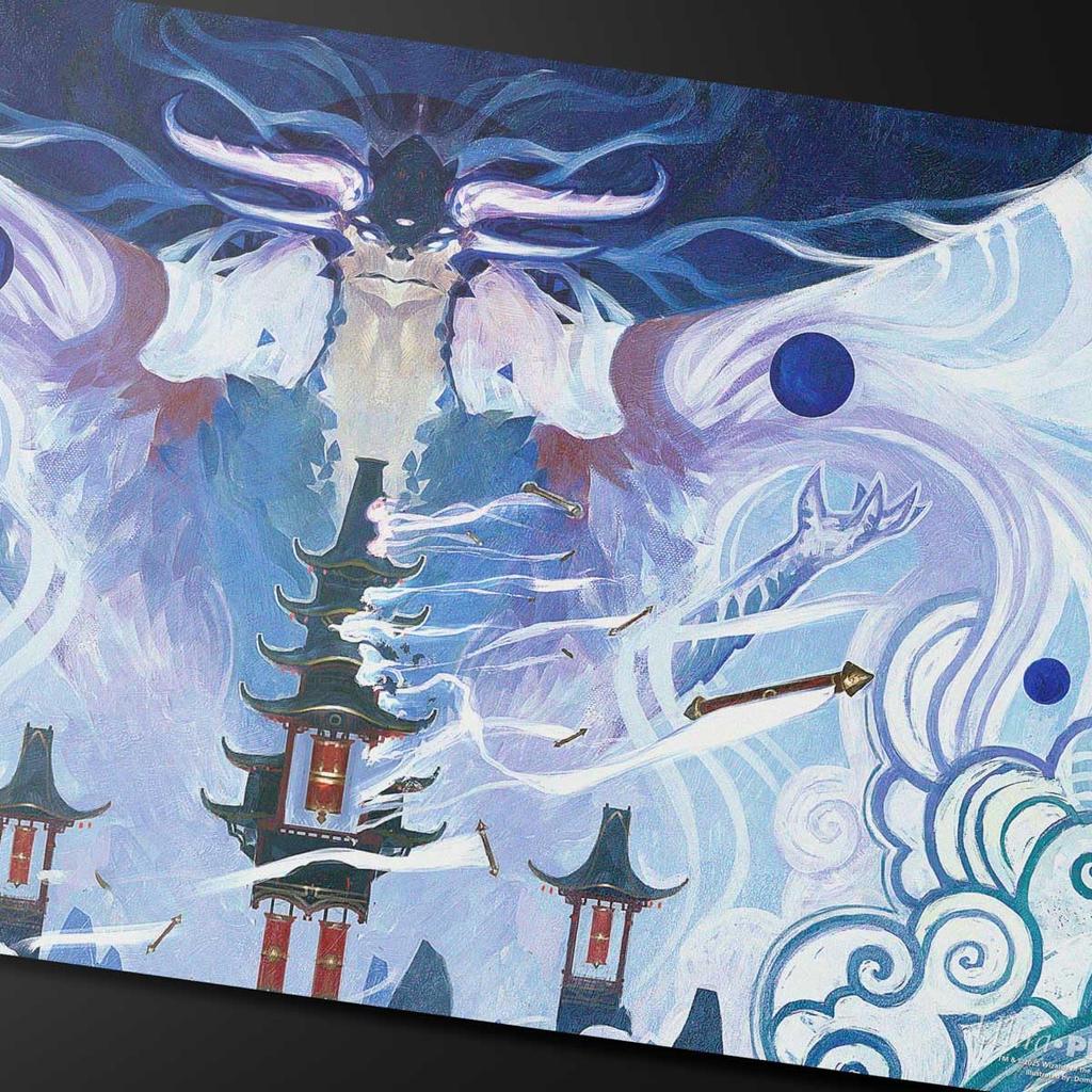 Ultra Pro - Tarkir Dragonstorm Playmat Jeskai Special Guest for Magic: The Gathering