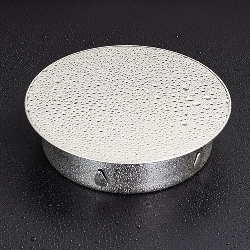 Odor Resistant Sink Drain Cover Steel Clog Easy Cap Multiple Size PVC Pipe Seal Easy Installs Pipe Sealing Cover for Home