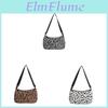 Ladies Corduroy Shoulder Bag With Letter Print Compact Crossbody For Casual Travel