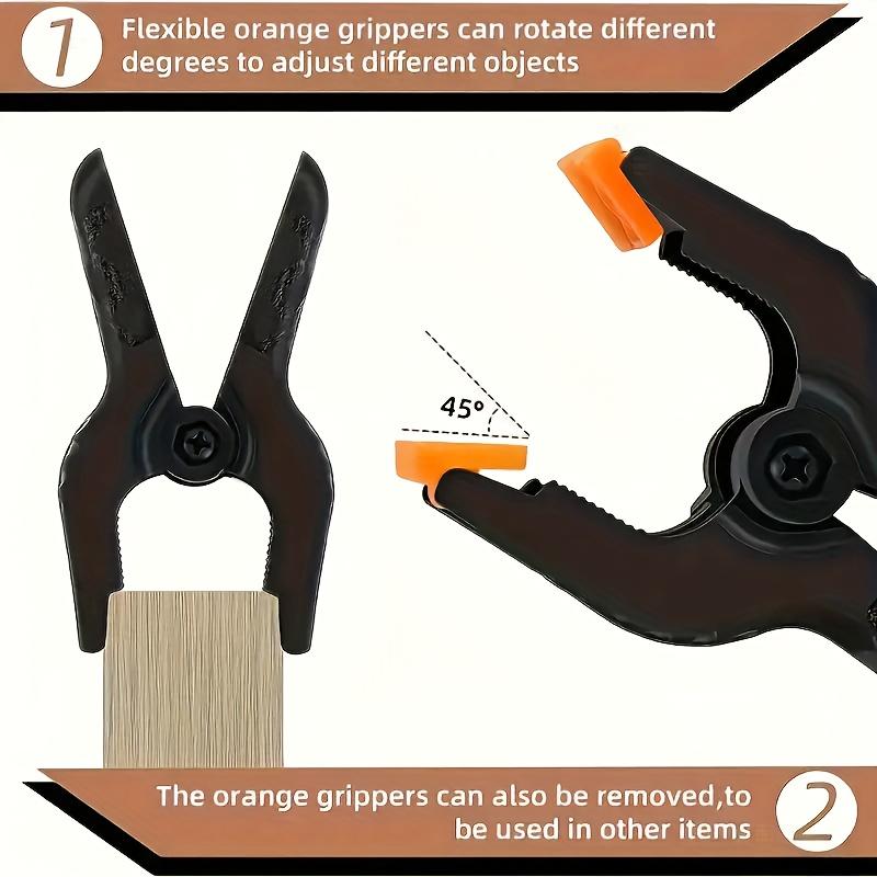 10pcs 6 inch Popular black Wood Working Clip Plastic DIY Clamp