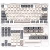XDA Profile 133 PBT Keycap DYE-SUB Personalized Minimalist White Gray English Japanese Keycap For Mechanical Keyboard MX Switch