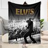 Elvis Presley Performance Blanket Ultra-Soft Suitable for Seaside Picnics Sofa for All Occasions Modern Best Holiday Gift for Friends Family
