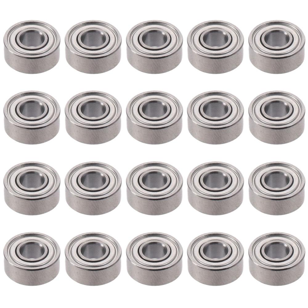 

20pcs Chromium Steel MR104ZZ Ball Bearing Z2 Noise Level Double Sealed Bearings Roller Blade Skates