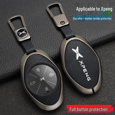 Xpeng P7/G3i Obudowa kluczyka samochodowego i etui: 2021/2022 Metalowy brelok do kluczy