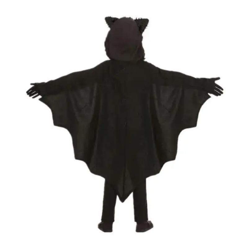 Halloween/Carnival Kids Vampire Bat Cosplay Costume Boy Girl Anime Superhero Hooded Party Suit Vestidos De Fiesta