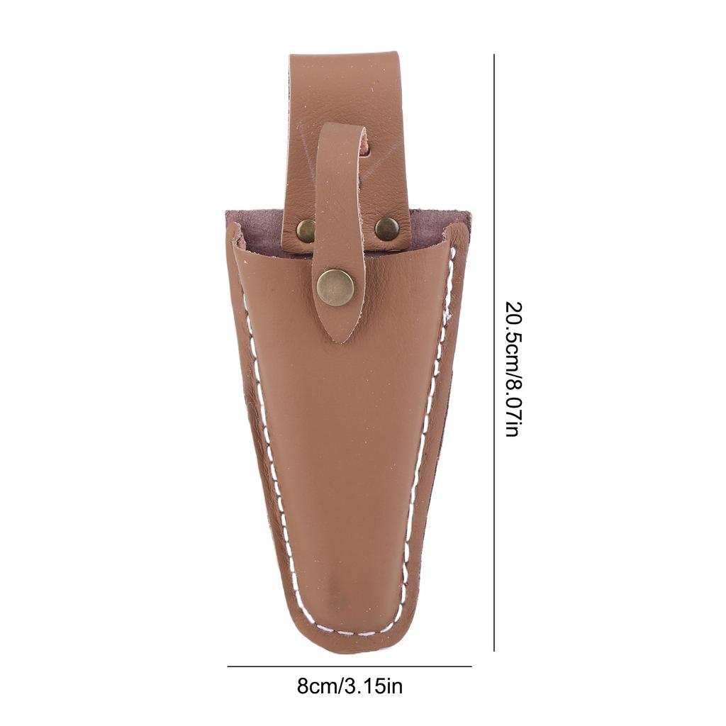 Elektriker-Hüfttasche mit Schnalle, Gartentasche für Heckenscheren, Leder-Schutzhülle für Gartenscheren