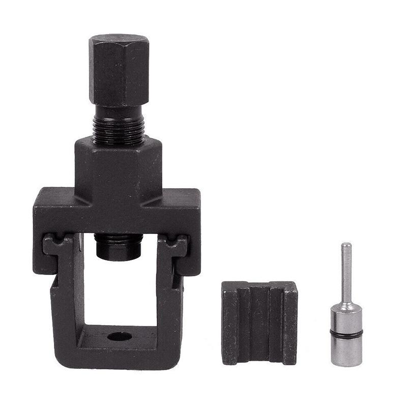 Portable Motorcycle Chain Remover Repair Tools Kit Motorcycle Chain Breaker & Riveter Fit for Outdoor Cycling Mountain Bike чёрный