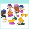 Charmant 12-delig Figuur Bubble Guppies Speelgoed Taart Topper Set Met Gil Molly Nonny Deema Oona Goby