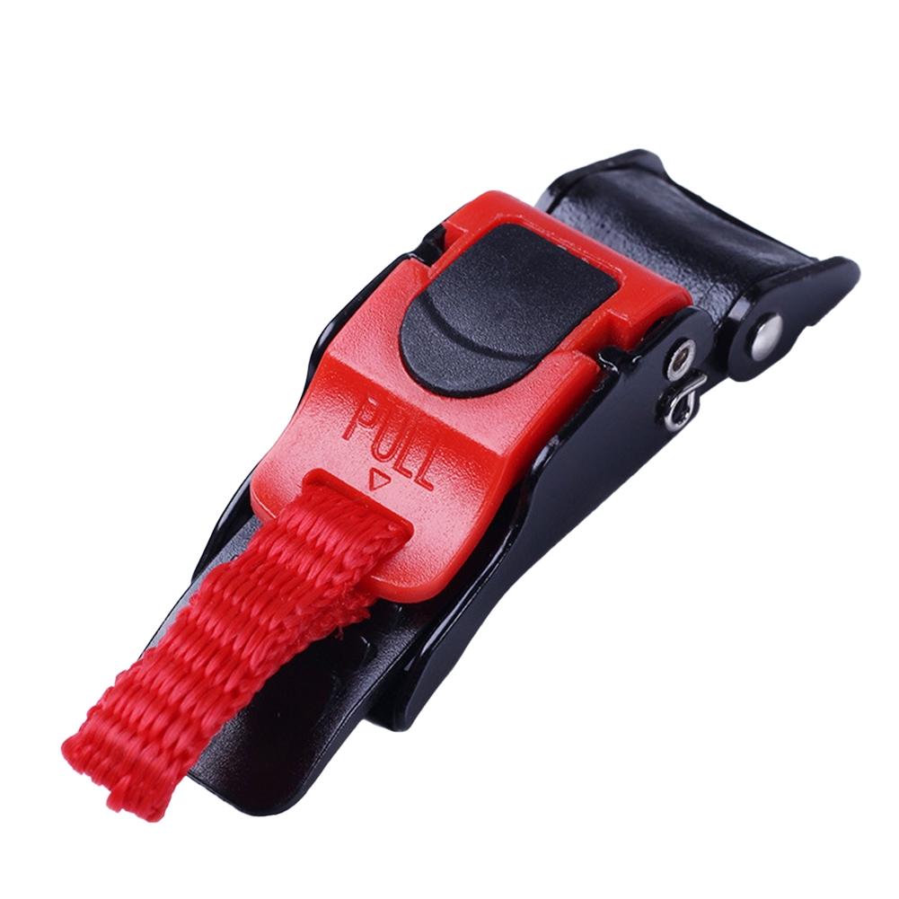 Fastener Motorcycle Helmet Buckle ABS Easy To Install
