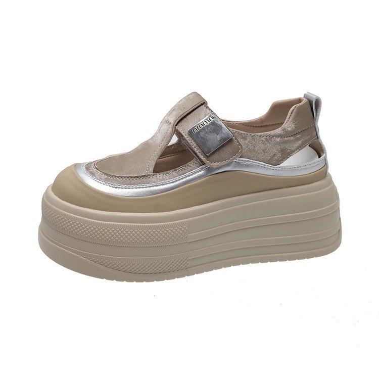 

Сандалии женские летние уличные на толстой подошве спортивные повседневные Fairy Rome Slope с маффинами женские туфли 38