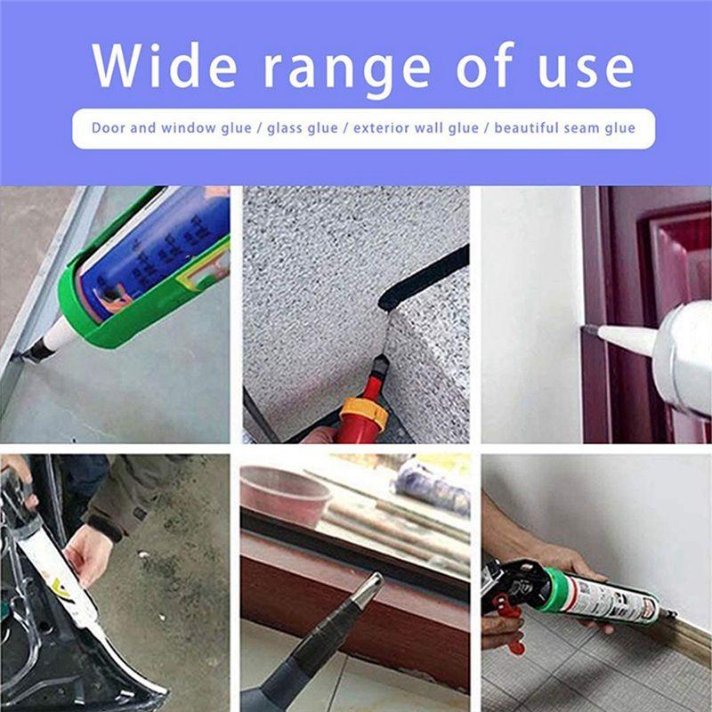 A20F-20 Pieces Of Sealant Nozzle Set Kitchen Bathroom Window Sealant Finishing Tool Can Be Reused.