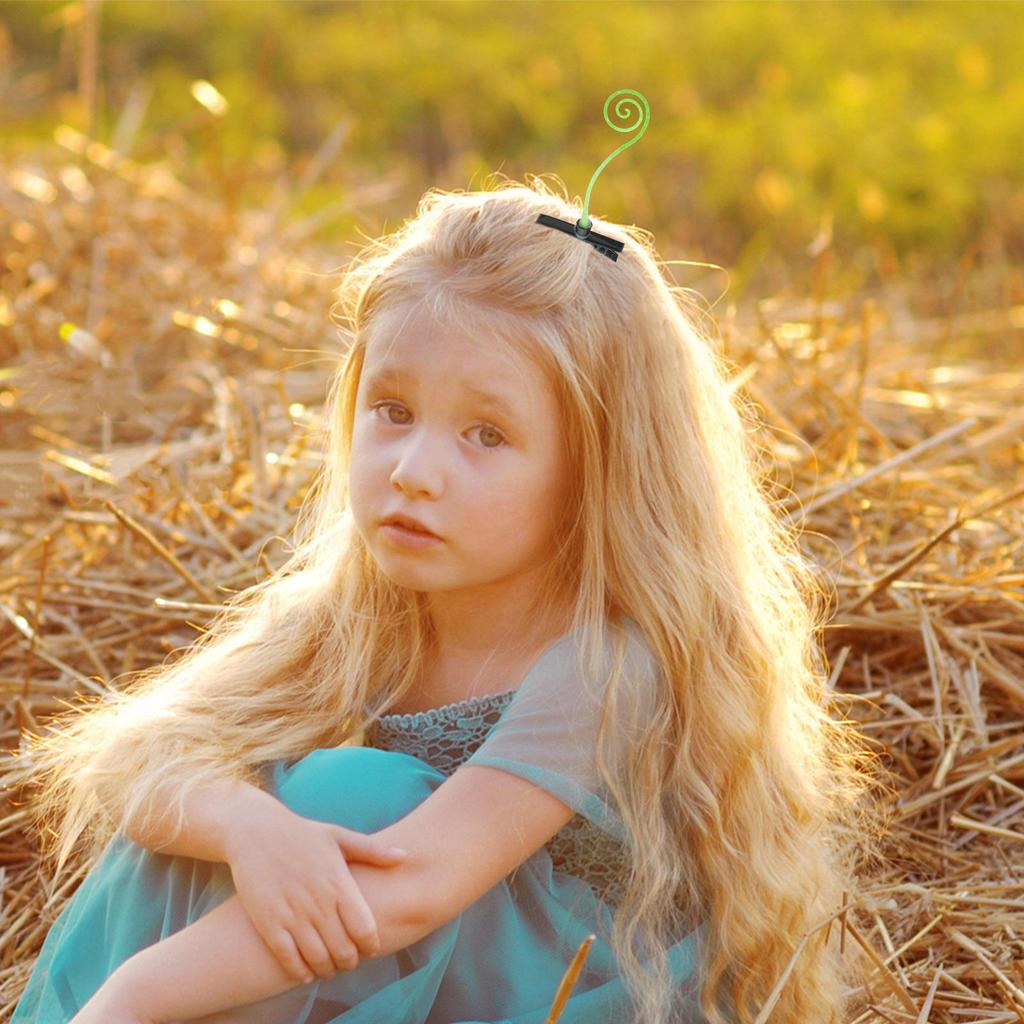 40 Pièces Pince à Cheveux Barrettes Herbe Accessoires Cheveux Enfants Adorable Mini Épingle à Cheveux Cadeau pour Petites Filles Pince Pousse