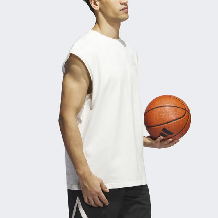 Adidas Select Warm-Up Basketball Tank Top Men Tops White IM4219
