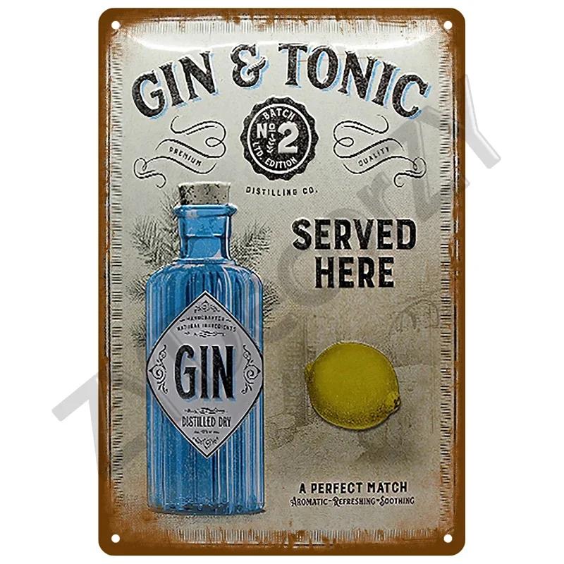 1 pièce Plaque Métallique Bière: Affiche Drôle avec Marque de Rhum Vintage - Art Métallique pour Décoration Murale Accrocheuse dans les Bars, Pubs, Clubs