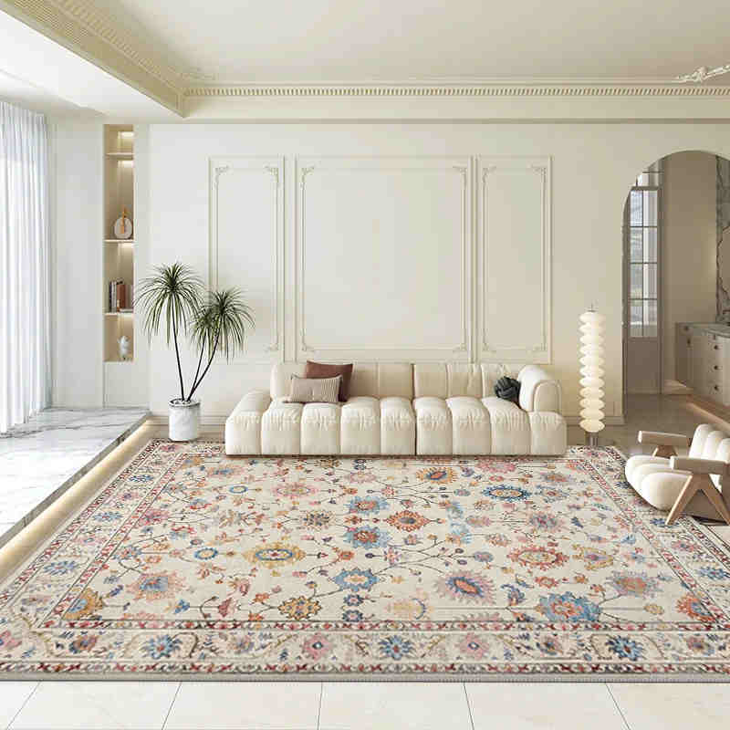 Vintage Oriental Tradicional Marroquino Estilo Turco Capacho Tapete Antiderrapante Boêmio Decoração de Jardim de Cozinha Banheiro Tapete de Área Tapete 40X60cm-16x24in white