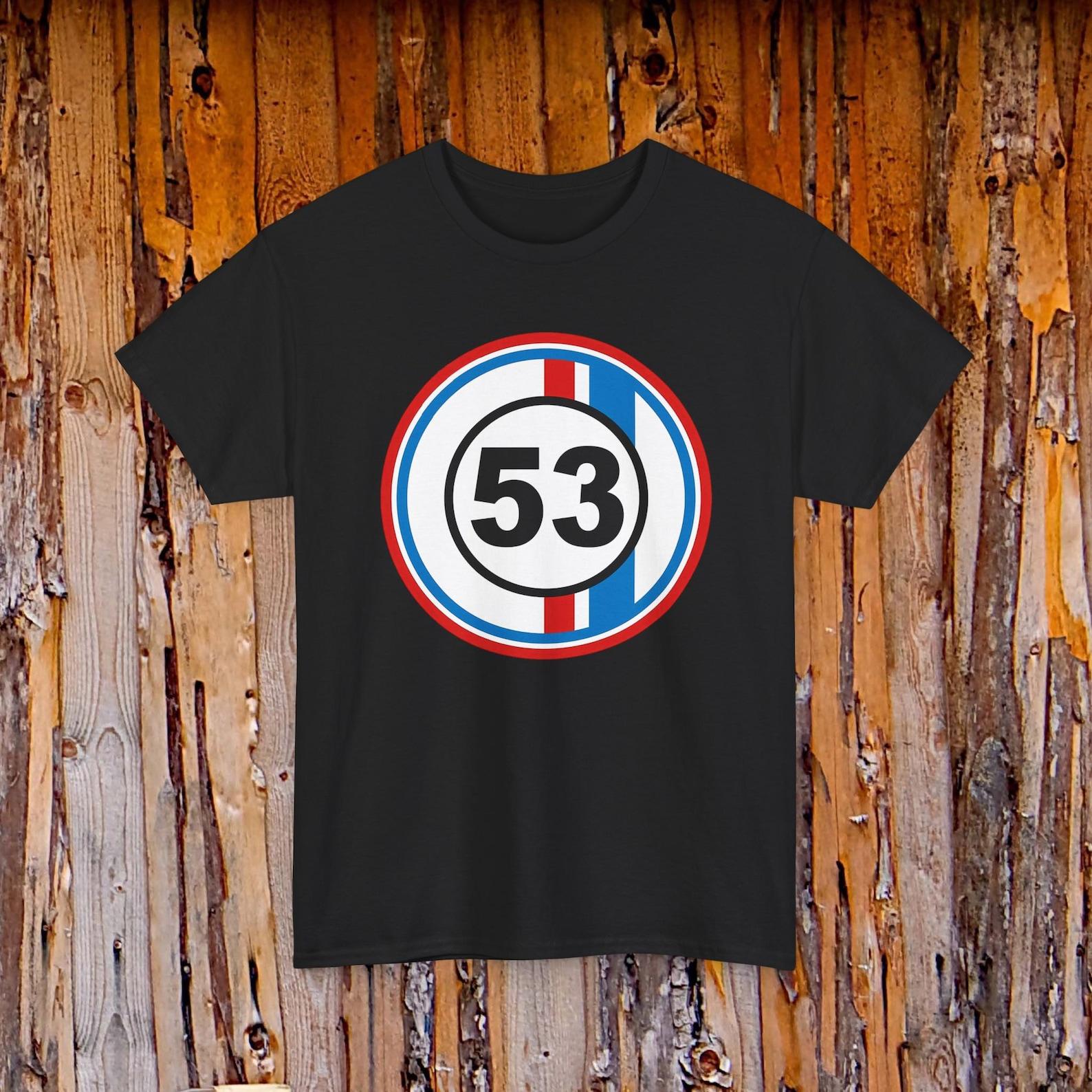 Herbie The Love Bug Movie Number 53 Tee | Retro Movie Shirt M