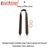 EverToner Wide Shoulder Strap Adjustable Replacement Bag Strap Double-sided Solid Color For l-v neverfull Belts Bag accessory