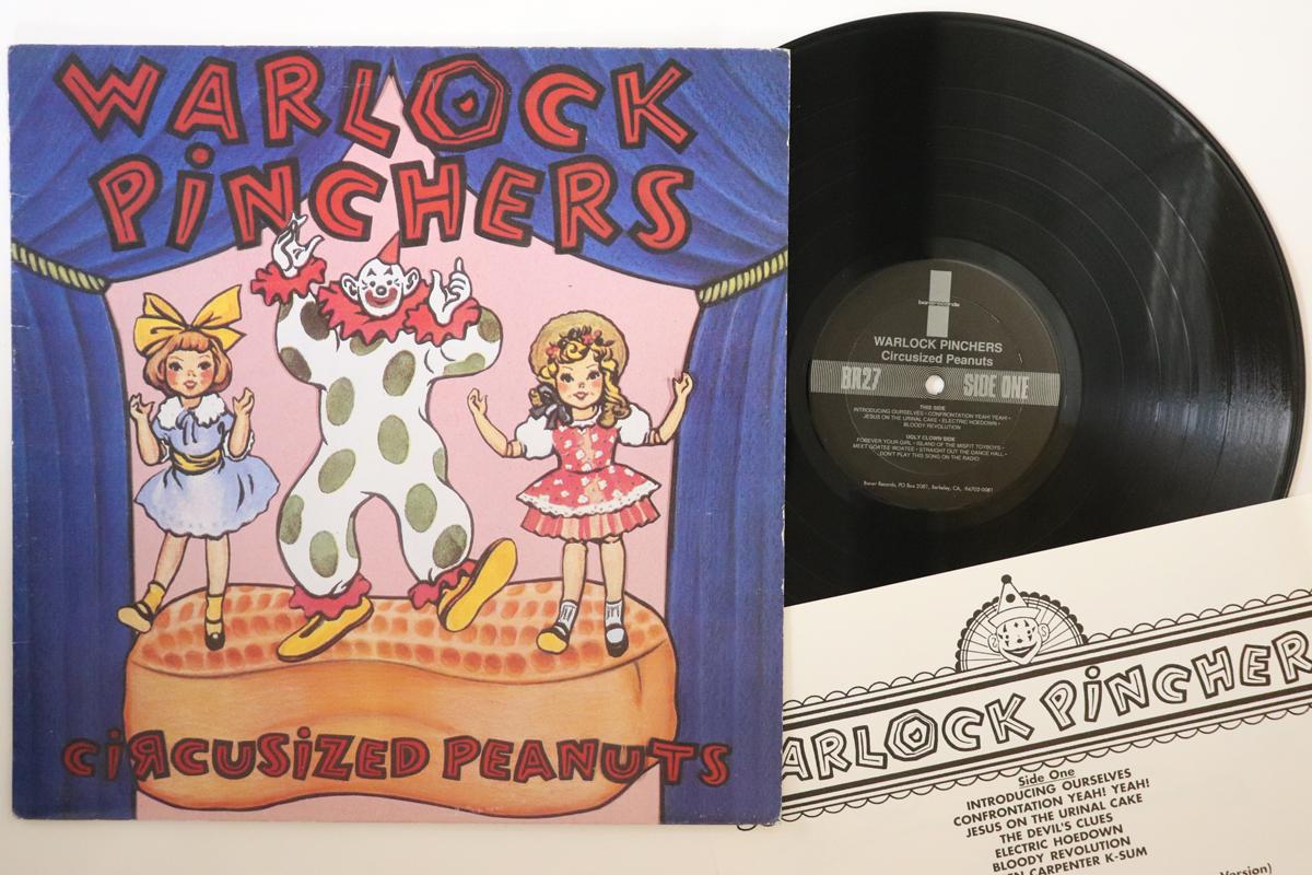 

LP Record WARLOCK PINCHERS - Circusized Peanuts BR27 BONER RECORDS 1991 US Rock Used
