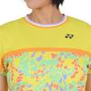 Short Sleeve Shirt Game Shirt Light Yellow O [YONEX] Women's (279)