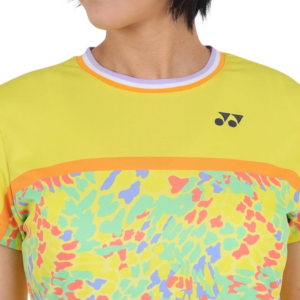 Short Sleeve Shirt Game Shirt Light Yellow O [YONEX] Women's (279)