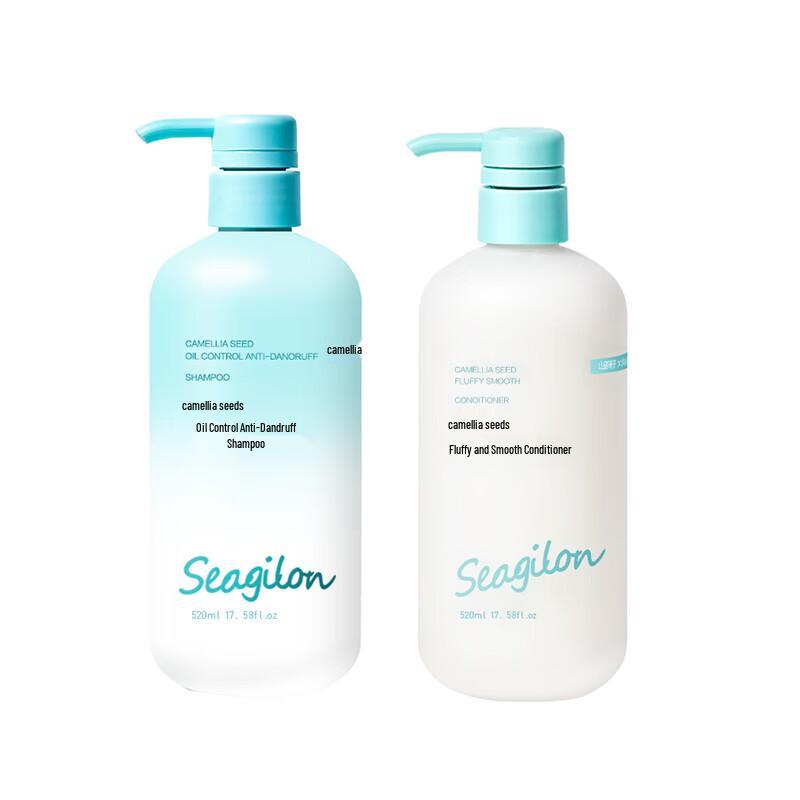 

Seagilon Camellia Seed Oil Control Anti-Dandruff Shampoo & Conditioner Set