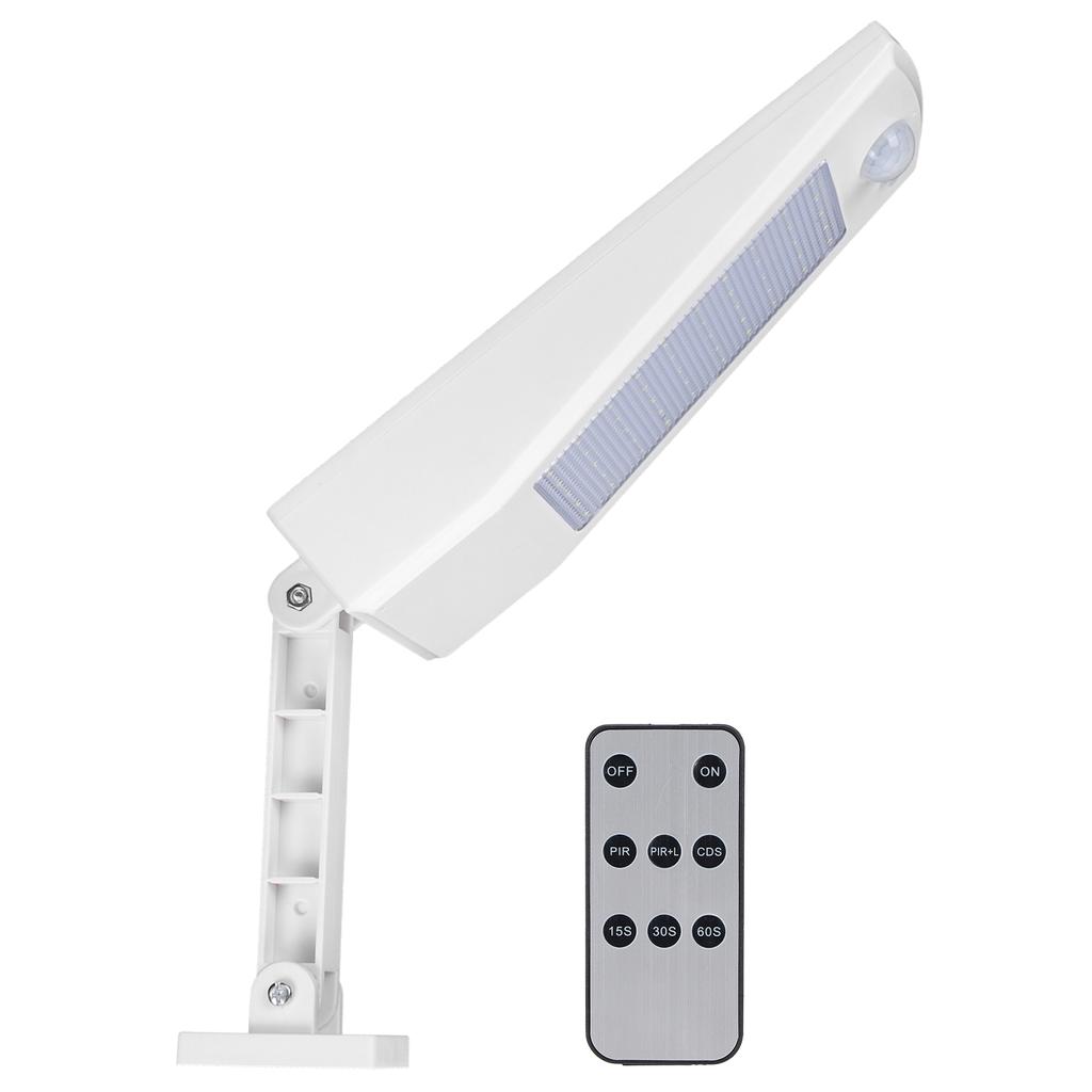 LED Solar Light Induction Wall Lamp White Shell White Light Courtyard Outdoor Lighting Supplies