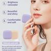 6 Pieces Mini Finger Powder Puff Sponges Face Cosmetic Accesories For Blending And Concealer Square Makeup Tool