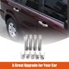 Silver Chrome Exterior Door Handle Cover Trim Sticker For Honda Pilot 2003-2008