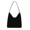 Retro casual simple tote bag, new autumn and winter large-capacity commuting armpit bag, handbag, shoulder women's bag
