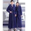 Women's and Men's Extra Long Plush Robe - Thickened Shu Cotton Fleece Bathrobe, Plus Size Homewear for Autumn and Winter