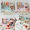Toy Wooden Educational Set With Ice Cream And For Play Creative