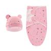 European & American Newborn Swaddle Wrap - Infant Sleeping Bag, Anti-Kick Quilt for Delivery Room